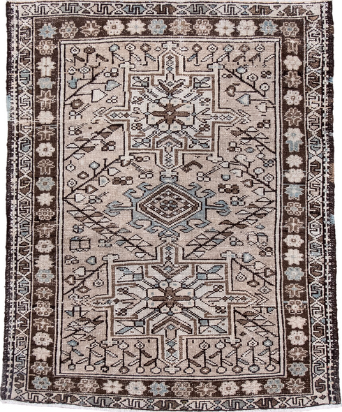 Antique Karaje Area Rug (3' x 4')